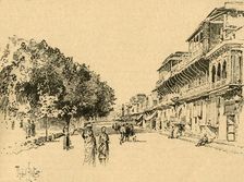 The Chandni Chowk, Delhi, India, c1890. Creator: Unknown