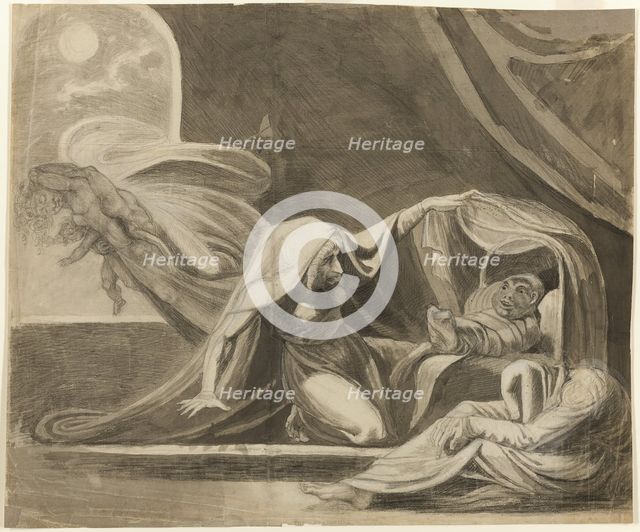The Changeling, c. 1780. Creator: Henry Fuseli.