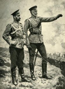 The Changes in the Russian Command, September, 1915 First World War, (c1920). Creator: Arthur C Michael