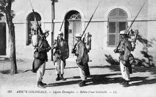 The Changing of the Guard, The French Foreign Legion c1910