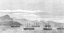 The Channel Fleet Regatta at Vigo, 1874. Creator: Unknown