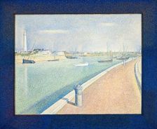 The Channel of Gravelines, Petit Fort Philippe, 1890. Creator: Georges-Pierre Seurat