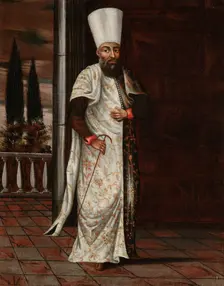 The Chaous Bachi, 1700-1737. Creator: Workshop of Jean Baptiste Vanmour