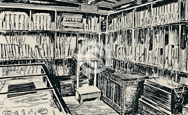 'The Chained Library at Wimborne', 1929. Artist: Unknown.