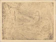 The Chaining of Orc, 1812. Creator: William Blake