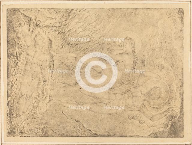 The Chaining of Orc, 1812. Creator: William Blake.