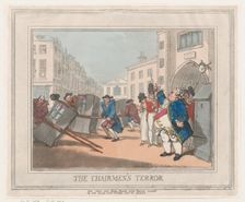 The Chairmen's Terror, July 18, 1792., July 18, 1792. Creator: Thomas Rowlandson