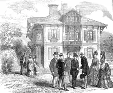 The Chalet Cordier, the residence of M. Thiers at Trouville, 1872. Creator: Unknown