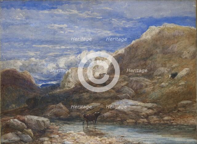 The Challenge, 1853. Artist: David Cox the elder.