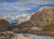 The Challenge, 1853. Artist: David Cox the elder
