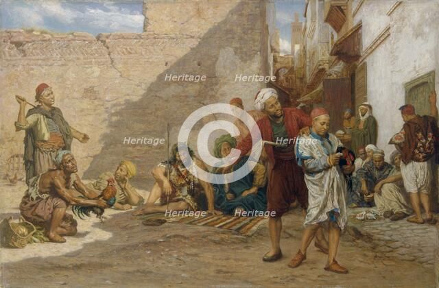 'The challenge refused', 1851-1895. Artist: John Evan Hodgson.