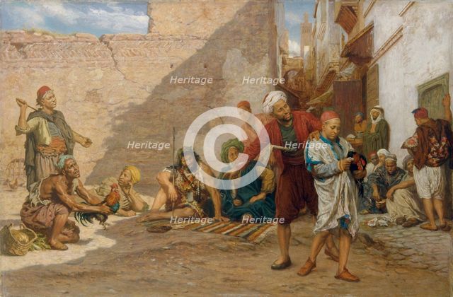 'The challenge refused', 1851-1895. Creator: John Evan Hodgson.