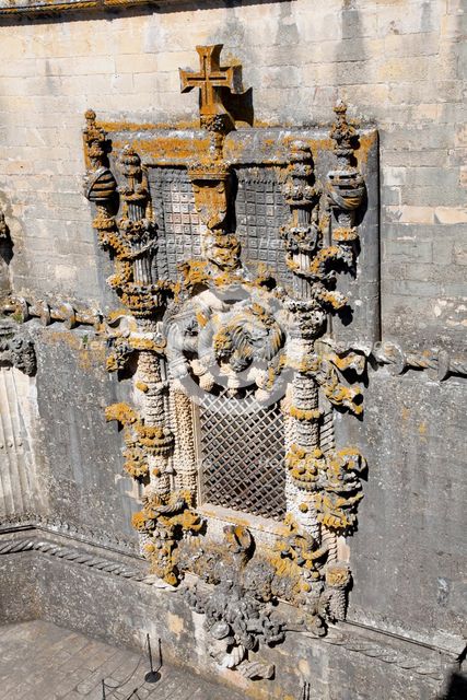 The chapterhouse window in the Convent of the Knights of Christ, Tomar, Portugal, 2009. Artist: Samuel Magal