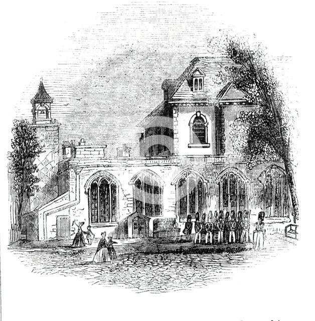 The Chapel, 1843.  Creator: Unknown.