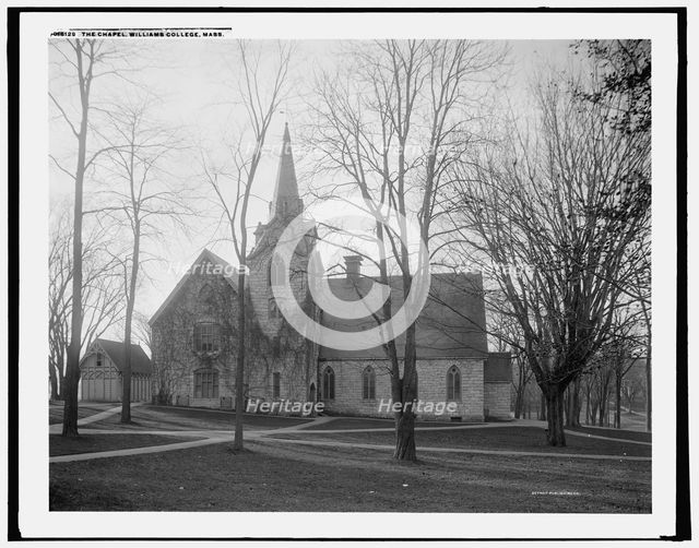 The Chapel, Williams College, Mass., between 1900 and 1906. Creator: Unknown.