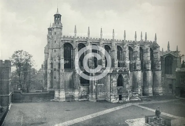 'The Chapel, from the Roof of Long Chamber', 1926. Artist: Unknown.