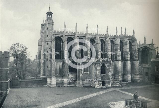 'The Chapel, from the Roof of Long Chamber', 1926. Artist: Unknown.