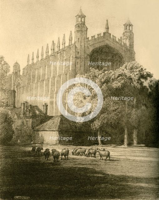'The Chapel from the South East', 1911. Creator: Unknown.