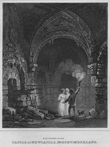 The Chapel in the Castle at Newcastle, Northumberland 1814. Artist: John Greig