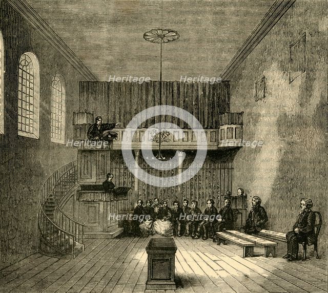 'The Chapel in Newgate', c1872. Creator: Unknown.