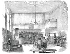 The Chapel, Newgate Prison, 1850. Creator: Unknown