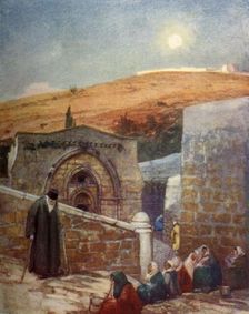 The Chapel of the Tomb of the Virgin at the Foot of the Mount of Olives 1902. Creator: John Fulleylove