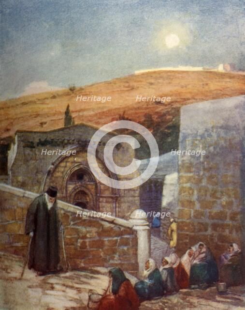 'The Chapel of the Tomb of the Virgin at the Foot of the Mount of Olives', 1902. Creator: John Fulleylove.