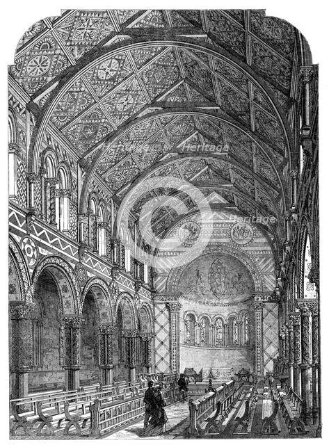 The Chapel of King's College, Strand, 1869. Creator: Unknown.