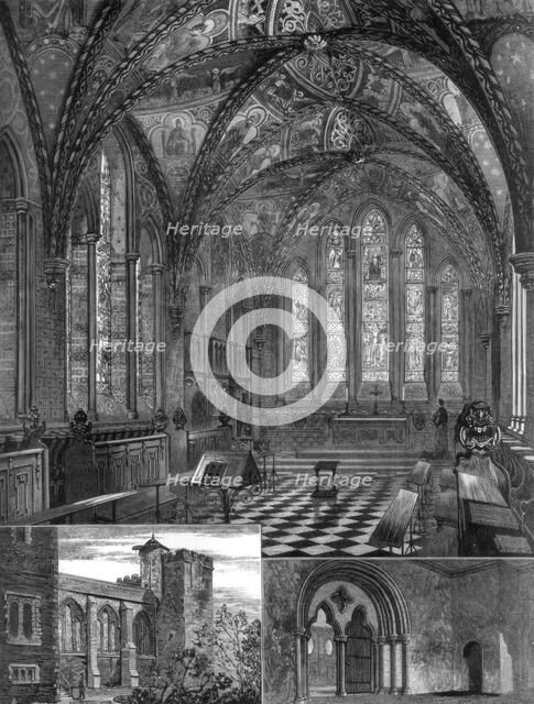 The Chapel of Lambeth Palace, London, 1887. Artist: Unknown