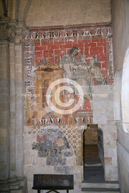 The Chapel of San Martin in the Old Cathedral, Salamanca, Spain, 2007. Creator: Samuel Magal.