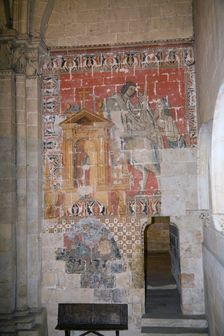 The Chapel of San Martin in the Old Cathedral, Salamanca, Spain, 2007. Creator: Samuel Magal