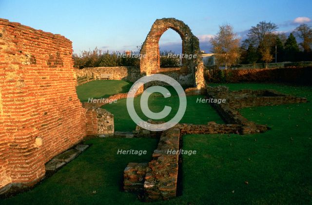 The Chapel of St Pancras, 6th century. Artist: Unknown