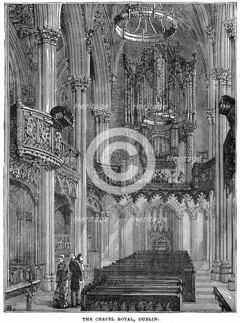 The Chapel Royal, Dublin, 19th century. Artist: Unknown