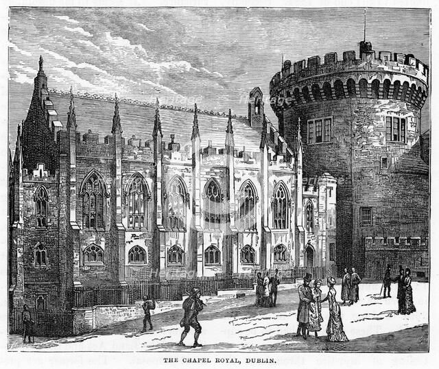 The Chapel Royal, Dublin, 19th century. Artist: Unknown