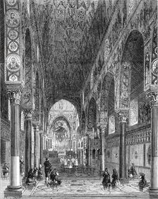 The Chapel Royal, Palermo, 1860. Creator: Macquaid