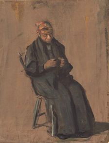 The Chaperone, c. 1908. Creator: Thomas Eakins
