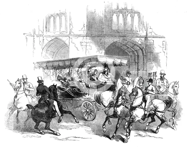 The Char-a-banc presented to Her Majesty by the King of the French, 1844. Creator: Unknown.