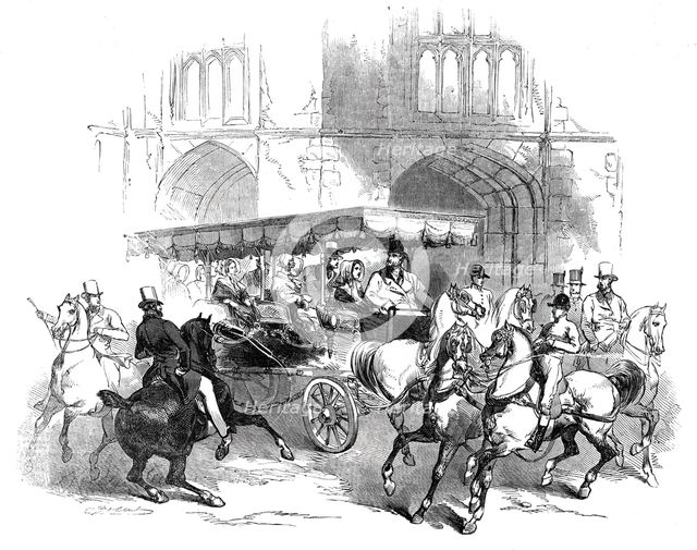 The Char-a-banc presented to Her Majesty by the King of the French, 1844. Creator: Unknown.