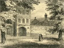 The Charterhouse, from the Square c1872. Creator: Unknown