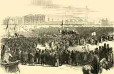The Chartist Meeting on Kennington Common, 1848 (c1878). Creator: Unknown