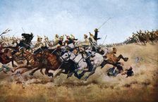 The Charge of the Cuirassiers at Rezonville, 1870 (c1920)