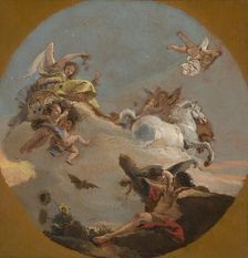 The Chariot Of Aurora, c1734. Creator: Giovanni Battista Tiepolo