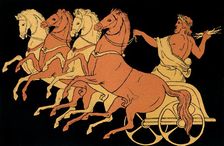 The Chariot of Zeus 1880. Artist: Antique