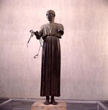 The Charioteer Bronze, Delphi, Greece, c475BC-470 BC