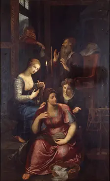 The Charity of Saint Nicholas of Myra. Creator: Otto Van Veen