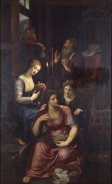 The Charity of Saint Nicholas of Myra. Creator: Otto Van Veen