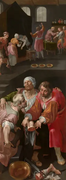 The Charity of Saints Cosmas and Damian. Altarpiece. Creator: Ambrosius Francken I