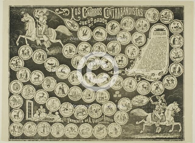 The Charlatan Smugglers Dice Game, n.d. Creator: José Guadalupe Posada.