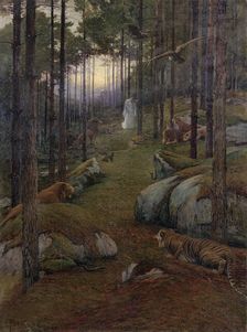 The charmer, 1895. Creator: Gaston Bethune