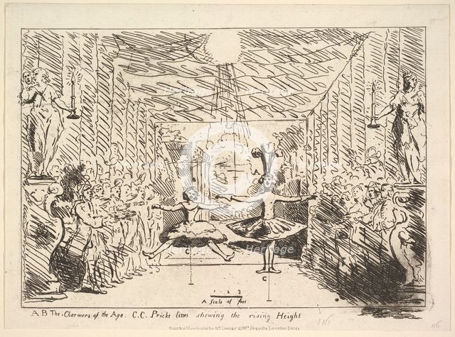 The Charmers of the Age, March 1, 1782. Creator: Richard Livesay.